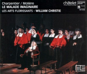 Le Malade imaginaire, prologue et 3 intermèdes pour la comédie-ballet de Molière / Marc-Antoine Charpentier | Charpentier, Marc-Antoine. Compositeur